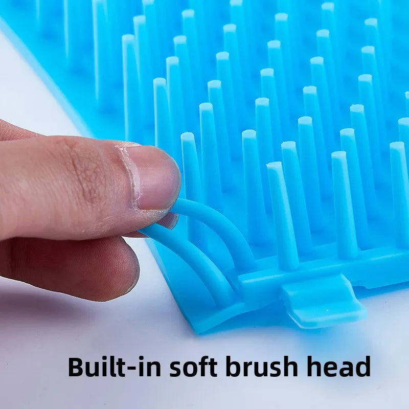 Dog Grooming Eco-Friendly Paw-Washing Cup & Automatic Paw-Cleaning Tool Silicone Gel
